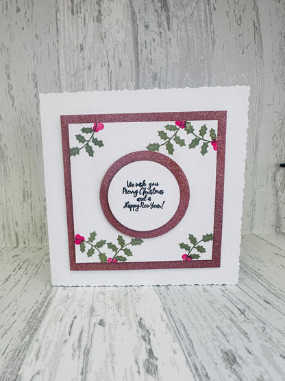 Crafting with Josie - Christmas scene builders and sentiment stamps set