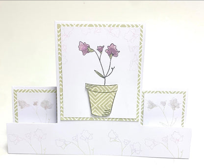 Crafting with Josie - 5 Central Stepper Card Blanks and Envelopes