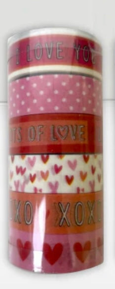 Lots of Love - Washi Tape 6 rolls