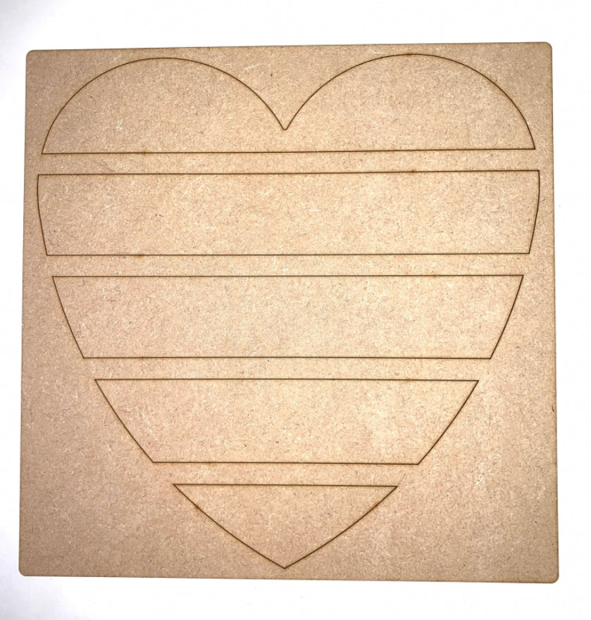 MDF - Panel Heart