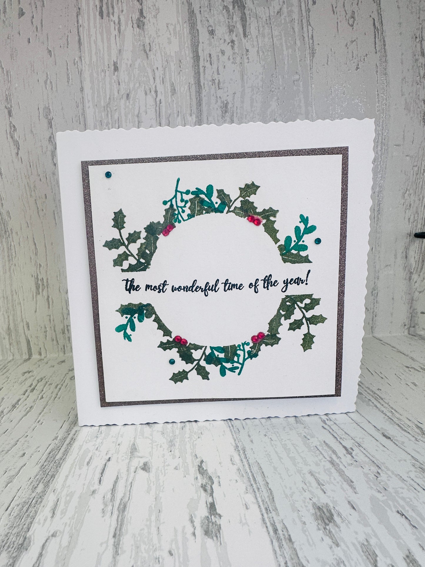 Crafting with Josie - Christmas scene builders and sentiment stamps set