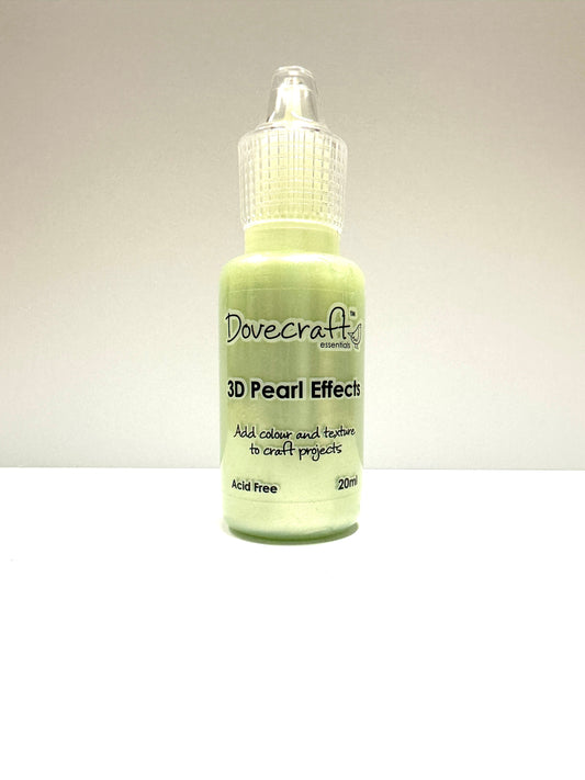 Dovecraft - 3D Pearl Effects - Pastel Green