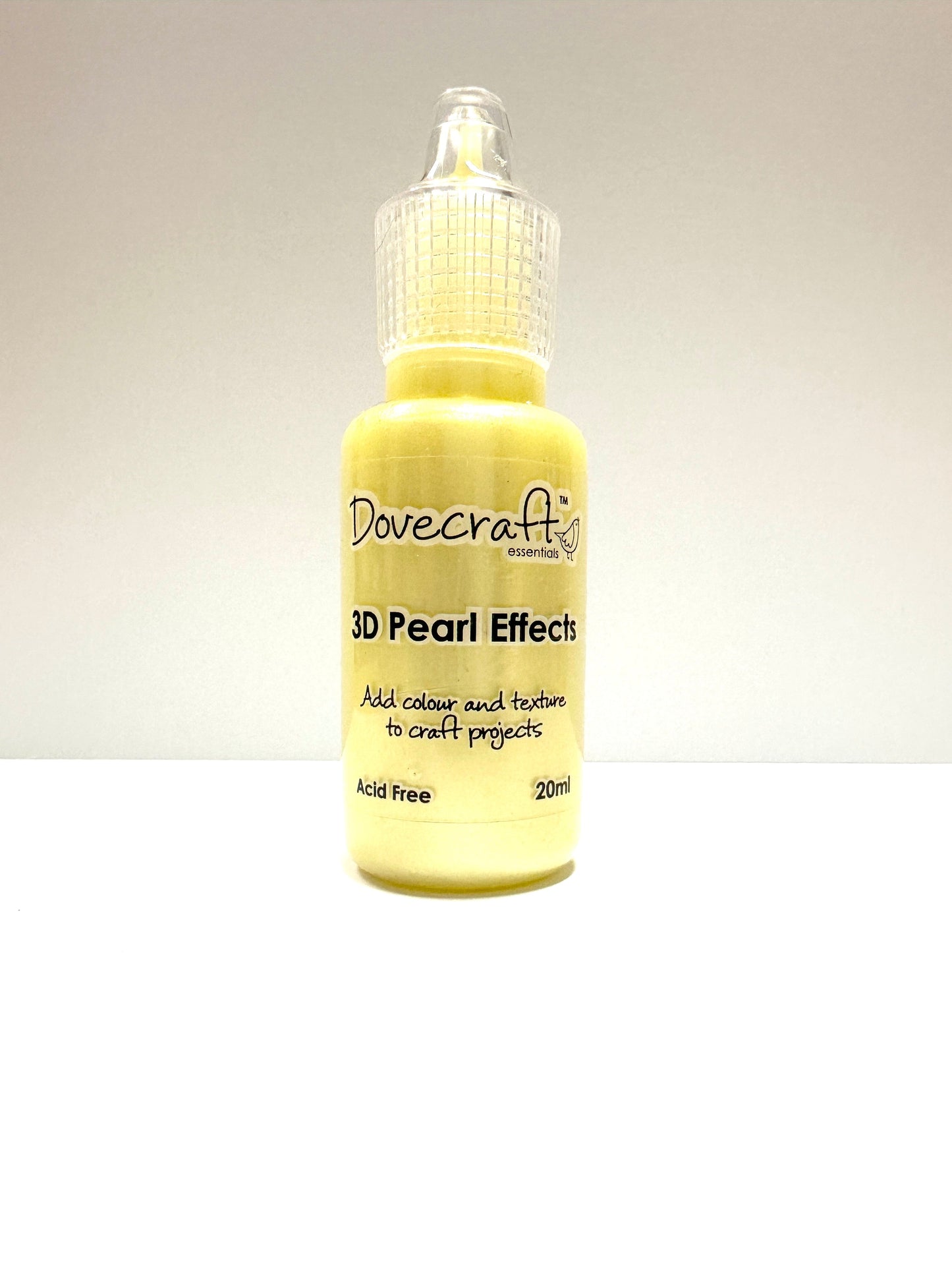 Dovecraft - 3D Pearl Effects - Pastel Yellow