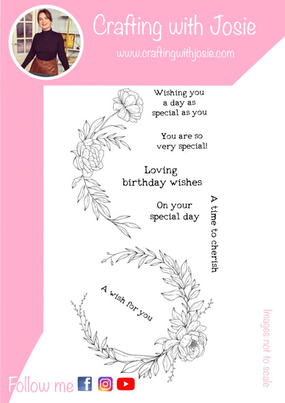 Crafting with Josie - Chatty Tuesday - Perfect Peony’s Stamp Set