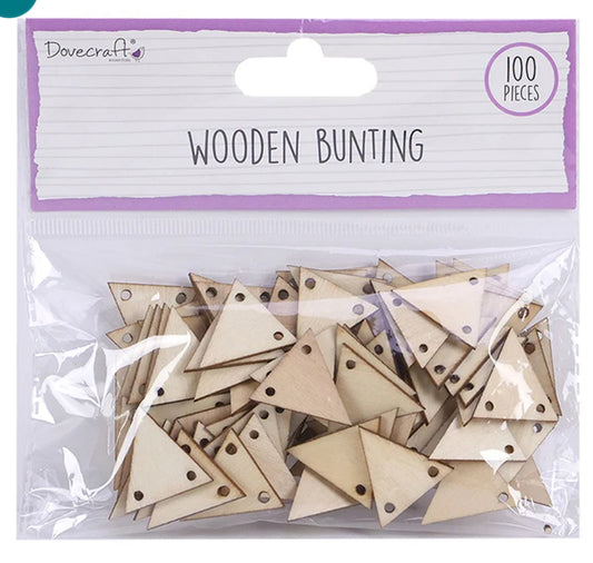 Dovecraft Essentials Wooden Bunting