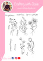 Crafting with Josie- Swirly flowers pt2 Stamp Set