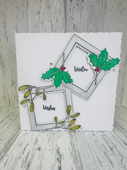 Crafting with Josie - Christmas Frames stamp set