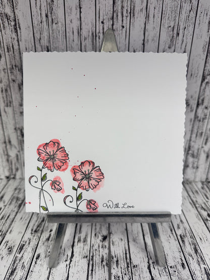 Crafting with Josie- Swirly flowers pt1 Stamp Set