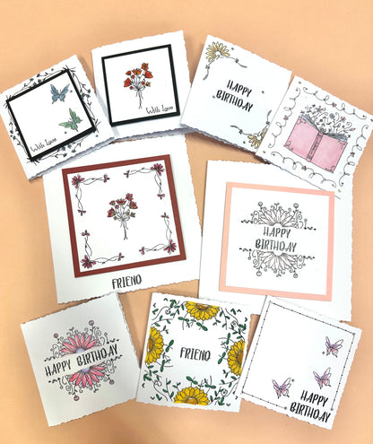 Crafting with Josie - Borders and Corners Stamp Set