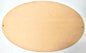 MDF - Large oval plaque