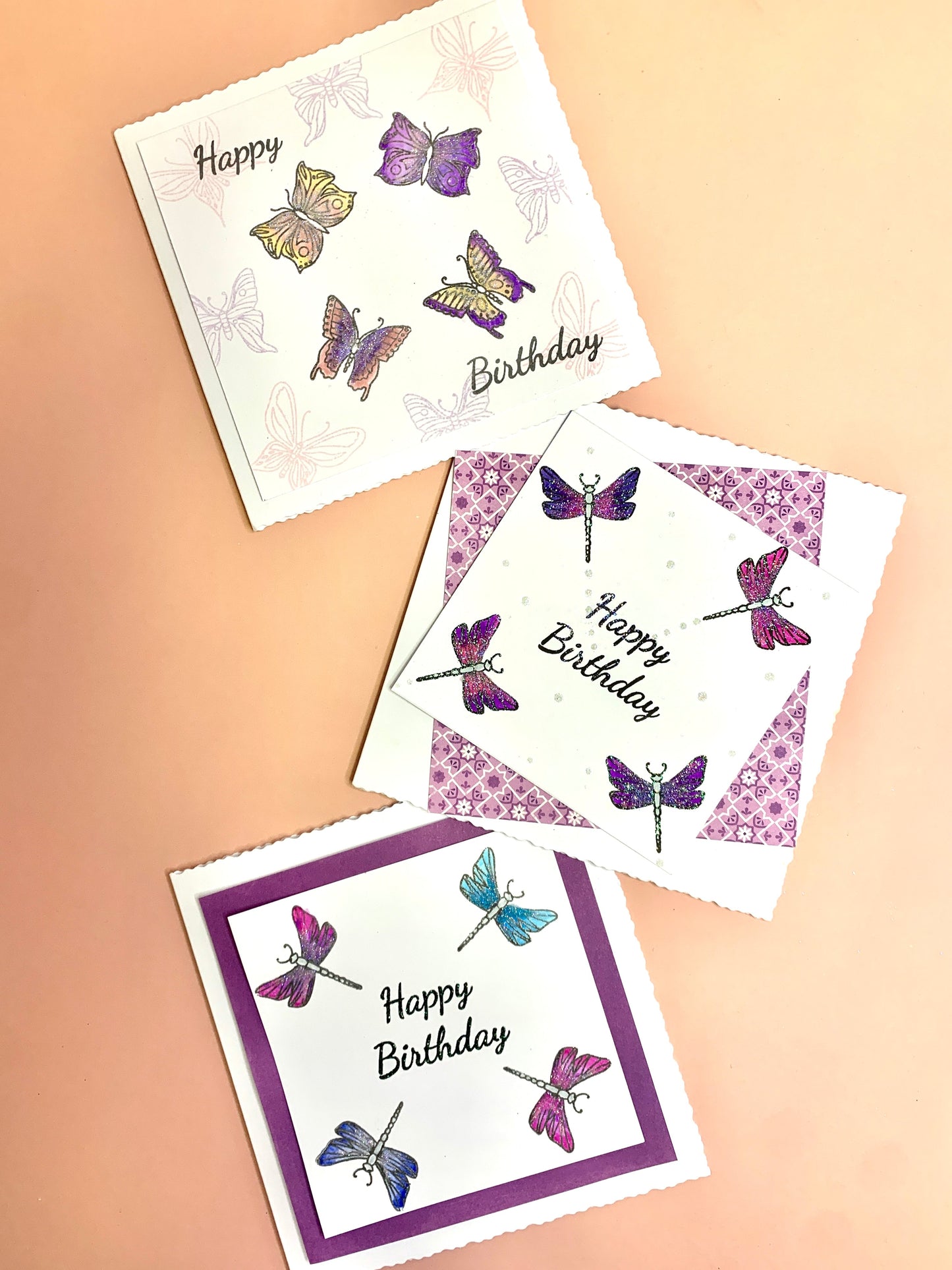 Crafting with Josie - 5pk of 6x6 Deckled Edge Card Blanks and Envelopes