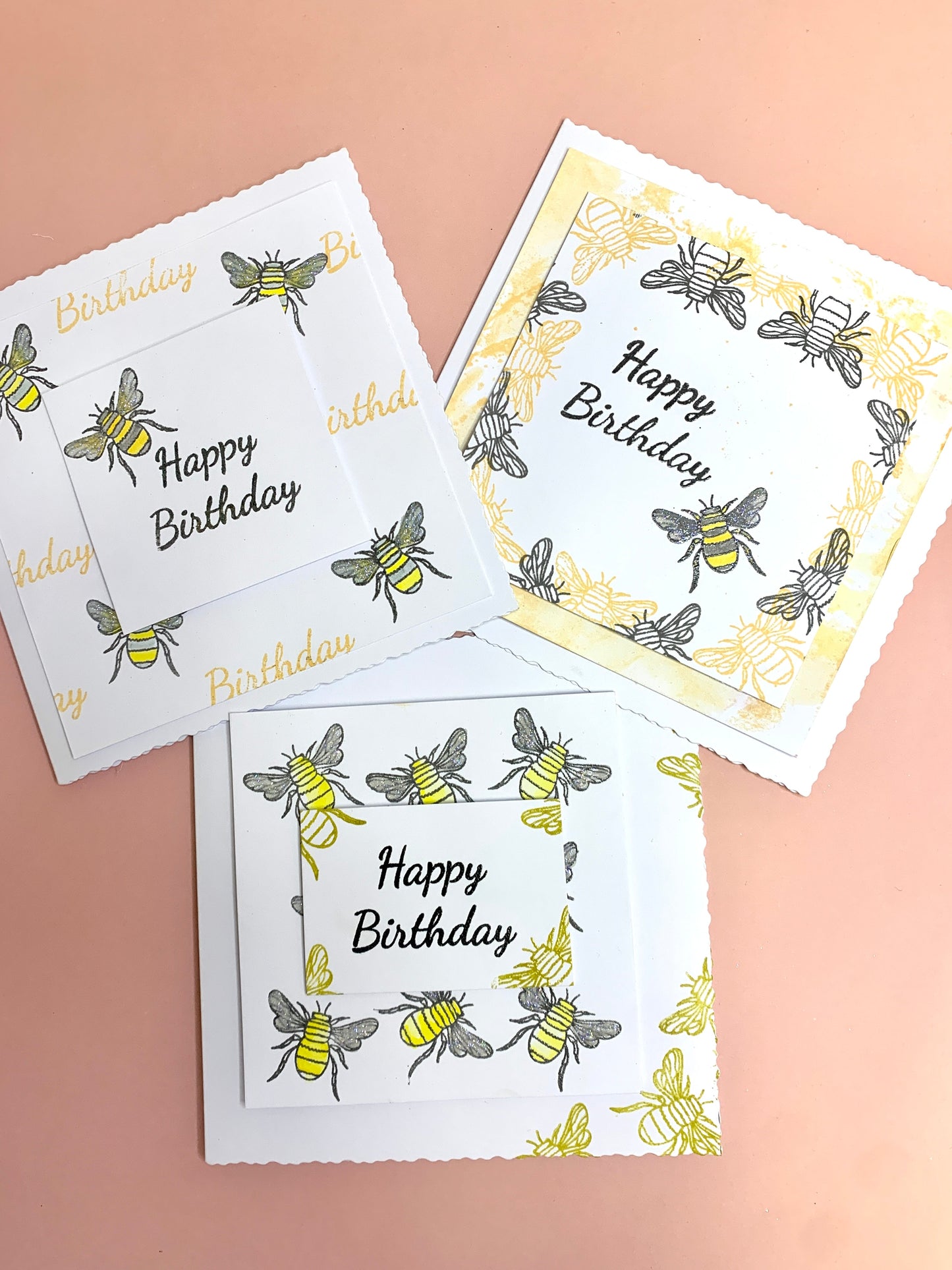 Crafting with Josie - 5pk of 6x6 Deckled Edge Card Blanks and Envelopes