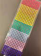 Love to Craft - Rainbow Adhesive gems 6mm 504 gems