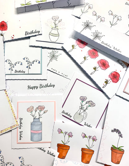 Crafting with Josie - Flower Bundle Part Set 2 Stamp Set