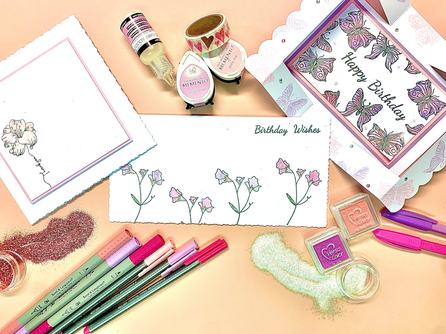 Crafting with Josie - Flower Bundle Part Set 2 Stamp Set