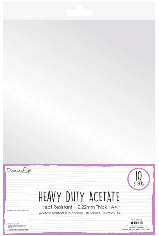 Dovecraft Essentials Heavy Duty Acetate