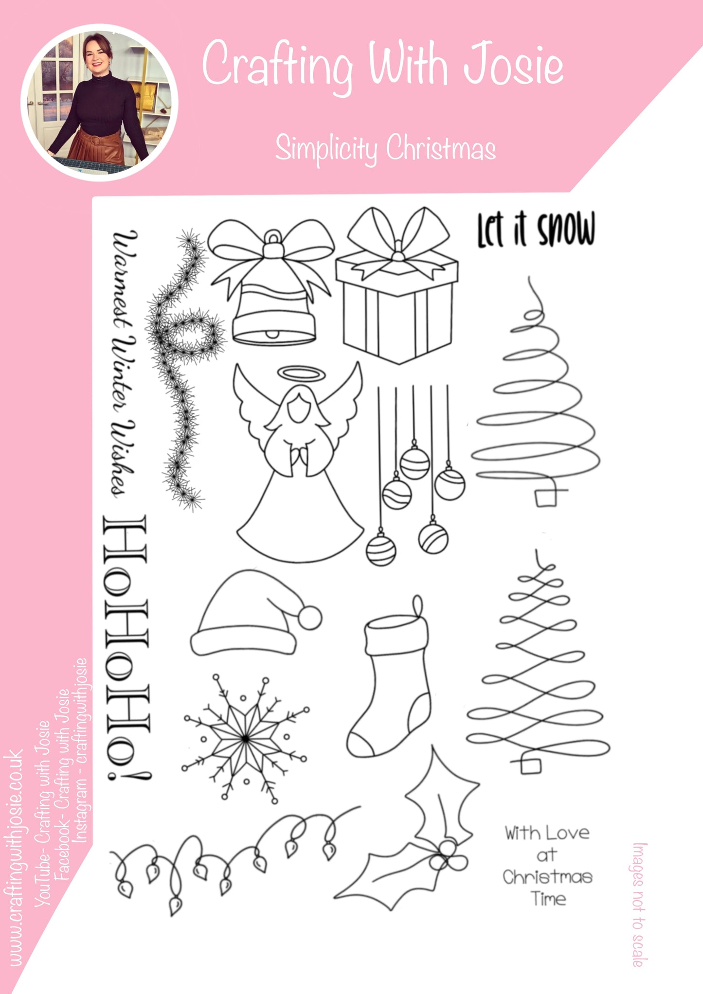 Crafting with Josie - Simplicity Christmas - Stamp Set