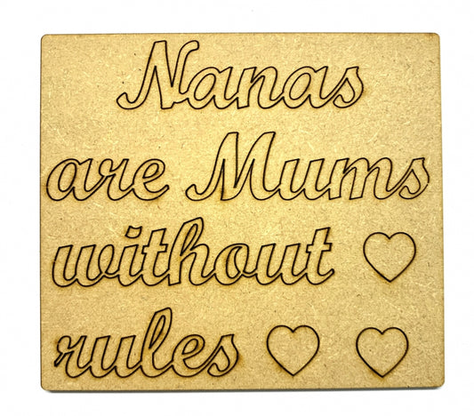 MDF - Nana's Are Mums Without Rules