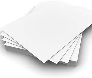 25 sheets of A5 White Card 250gsm